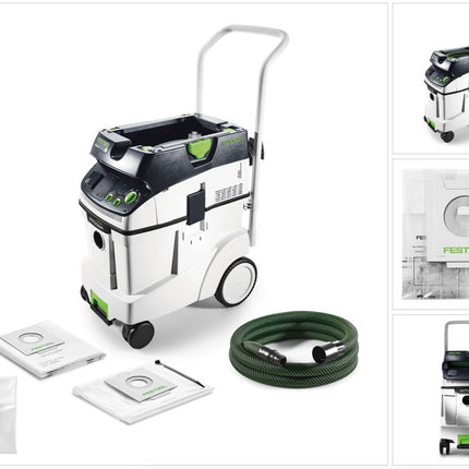 Festool CTL 48 E AC CLEANTEC Absaugmobil 48l Staubkl. L ( 574974 ) + Entsorgungssack ENS-CT - Toolbrothers