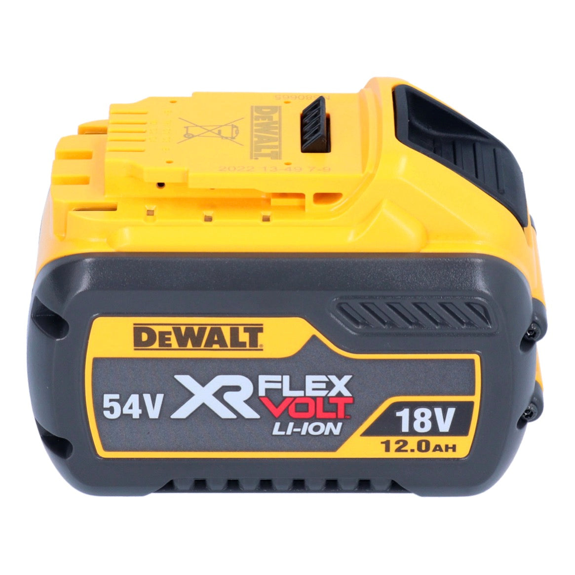 DeWalt DCB 548 Y2 2x Akku 18 V 54 V max 12 Ah 12000 mAh Li Ion XR FLEXVOLT mit Ladestandanzeige 3 - toolbrothers