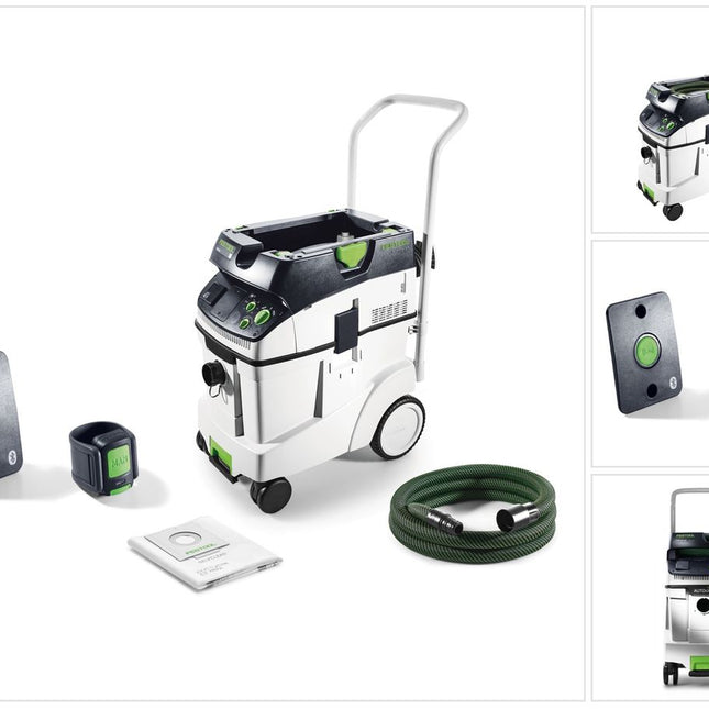 Festool CTM 48 E CLEANTEC Absaugmobil 48l Staubkl. M ( 574992 ) + Bluetooth-Set - Toolbrothers