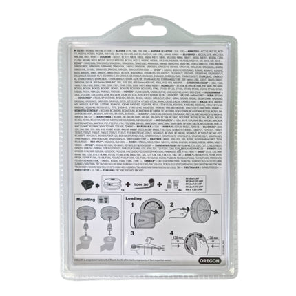 Oregon Lightning Load Fadenkopf Maehkopf 130 mm 4x Adapter 559059  1 - toolbrothers