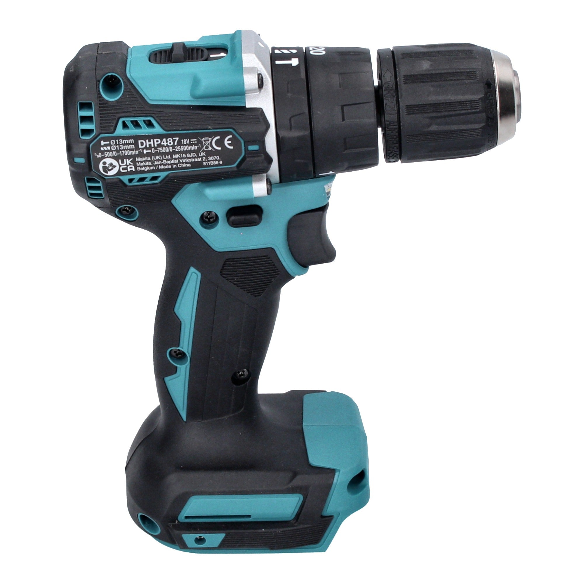 Makita DHP 487 RTJ Akku Schlagbohrschrauber 18 V 40 Nm Brushless 2x Akku 5 0 Ah Ladegeraet Makpac 4 - toolbrothers