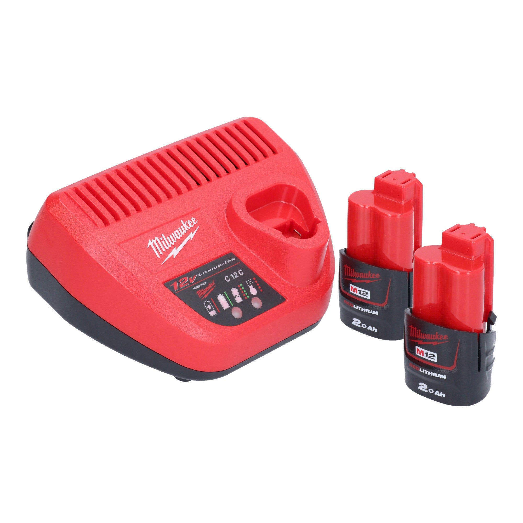 Milwaukee M12 BPS 202 Akku Polierer 12 V 2x Akku 2 0 Ah Ladegeraet 2 - toolbrothers