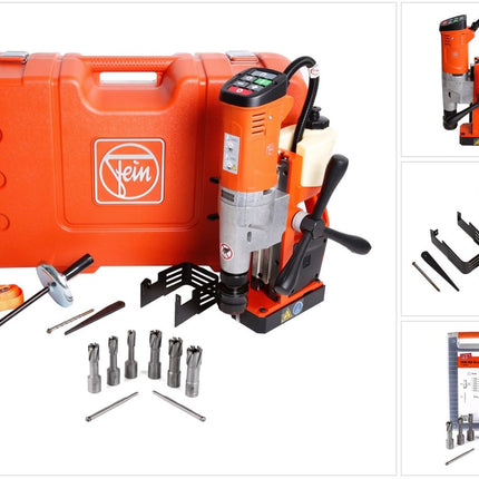 FEIN KBU 35 MQW Universal Magnet Kernbohrmaschine 1100 Watt bis 35 mm + 8-tlg. Kernbohrer-Set Ultra - Toolbrothers