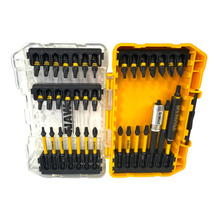 DeWalt DT70732T QZ Bit Set 37 teilig in Tough Case Box Extreme Impact Bit Pozidriv Phillips Torx Bithalter 2 - toolbrothers