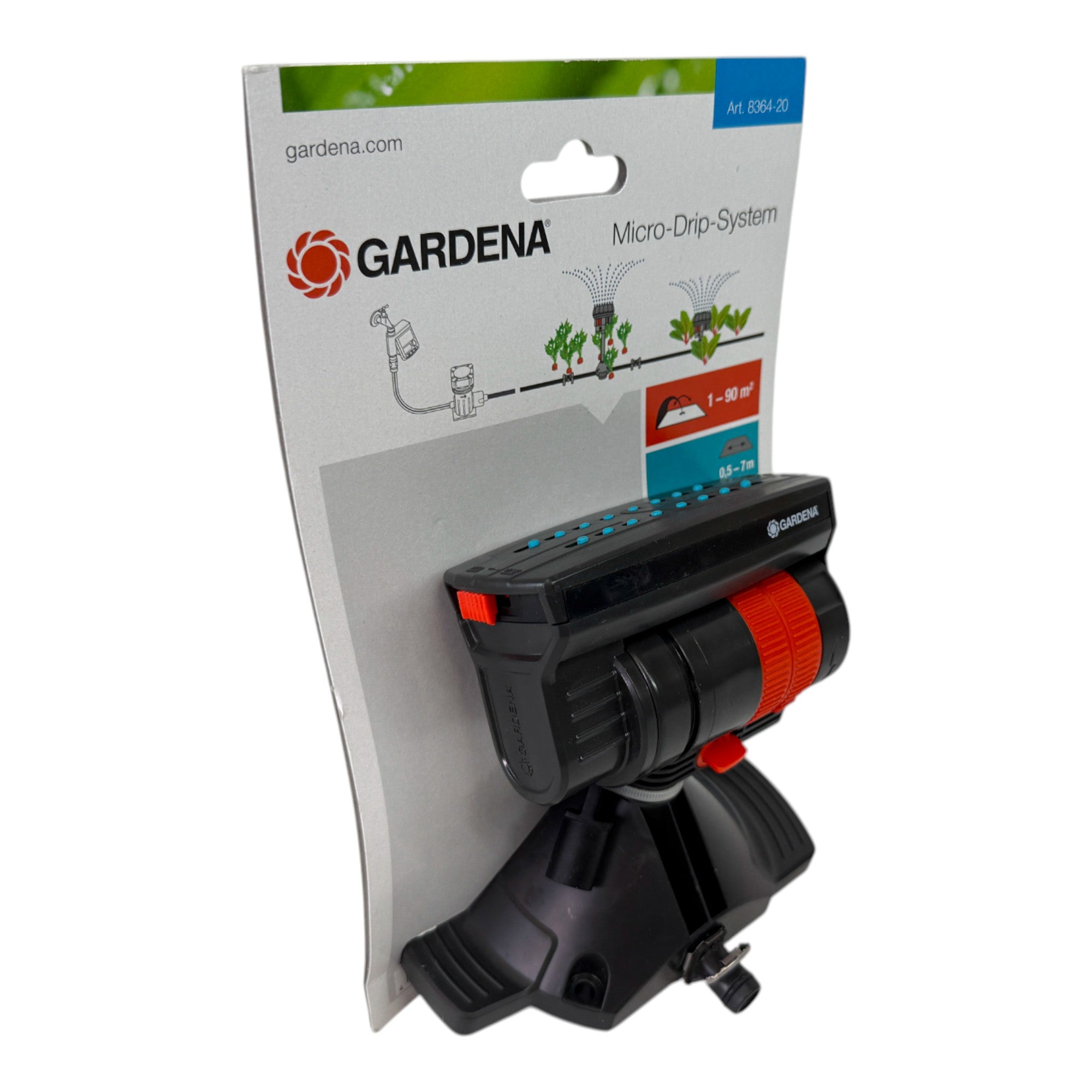 Gardena OS 90 Micro Drip System Viereckregner 1 5 13 m Reichweite 08364 20  2 - toolbrothers