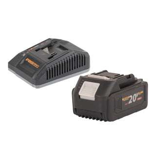 Procraft Starter Pack C20 6 5 Schnell Ladegeraet 20 V 6 5 A 1x 20 4 Akku 4 0 Ah 0 - toolbrothers