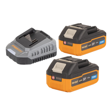 Procraft Industrial CD20Abb Akku Schlagbohrschrauber 20 V 85 Nm 2x Akku 4 0 Ah Ladegeraet RHINO Toolcase 4 - toolbrothers