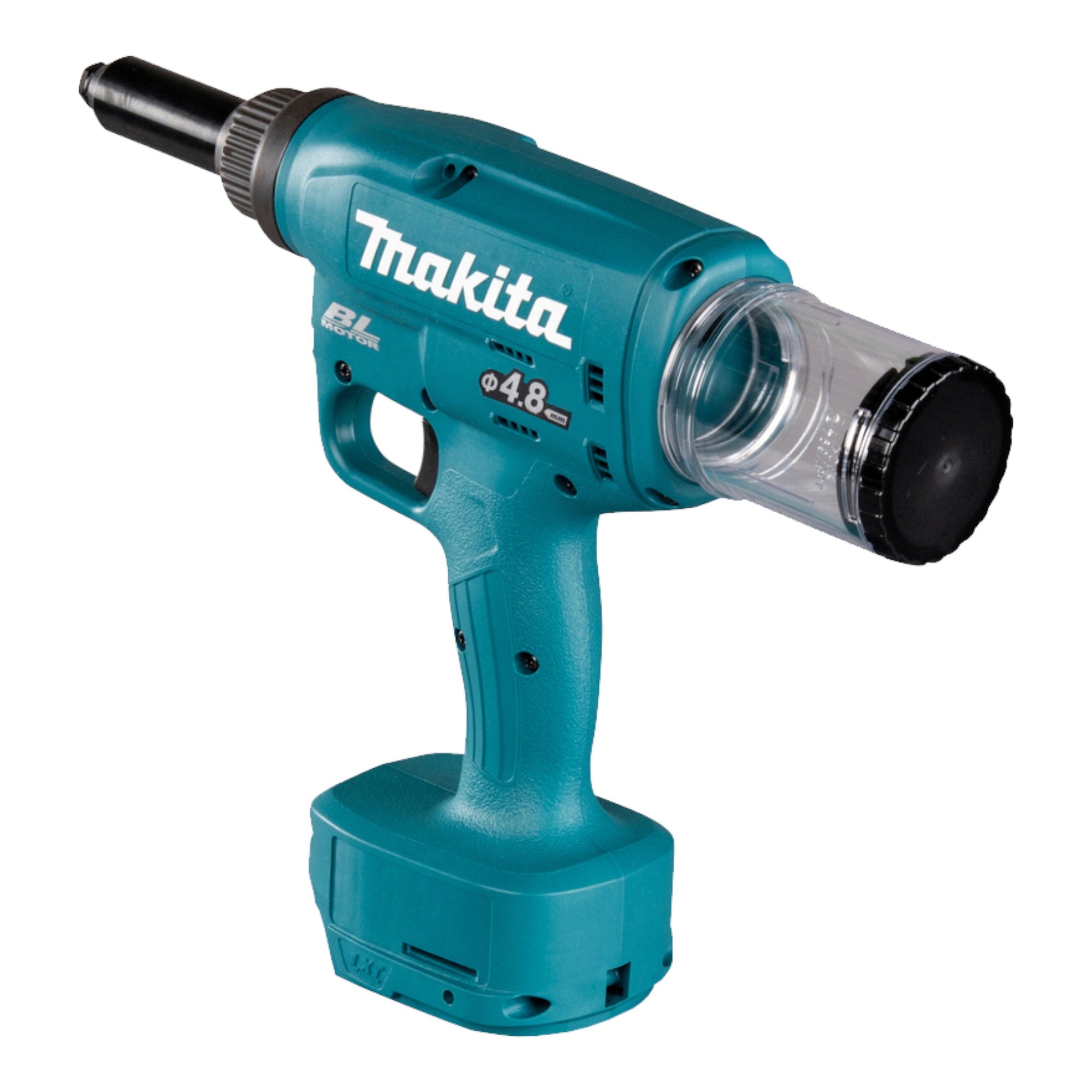 Makita DRV 150 F1J Akku Blindnietsetzgeraet 18 V 10 kN 2 4 4 8 mm Brushless 1x Akku 3 0 Ah Makpac ohne Ladegeraet 4 - toolbrothers