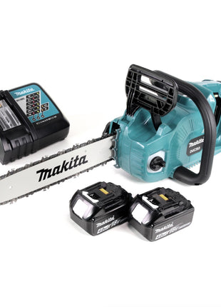 Makita DUC 353 RM2 Akku Kettensäge 36V ( 2x18V ) Brushless 35 cm + 2x 4,0 Ah Akku + Ladegerät - Toolbrothers