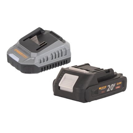 Procraft Industrial AG125Bbb Akku Winkelschleifer 20 V 125 mm Brushless 1x Akku 2 0 Ah Ladegeraet 3 - toolbrothers