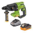 Procraft PHA40bb Akku Bohrhammer 20 V 2 6 J SDS plus Brushless 1x Akku 4 0 Ah Ladegeraet 0 - toolbrothers