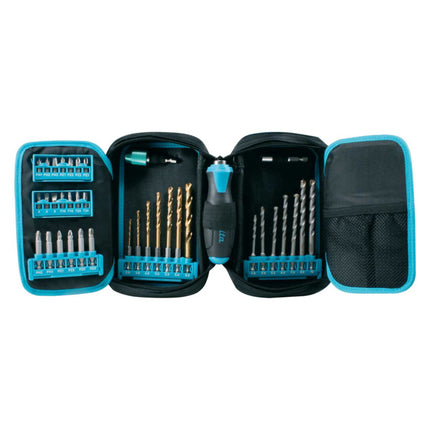 Makita P 90009 Bit und Bohrer Set 37 tlg Phillips Pozidriv Schlitz Torx  1 - toolbrothers