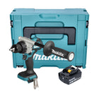 Makita DDF 492 G1J Akku Bohrschrauber 18 V 141 Nm Brushless 1x Akku 6 0 Ah Makpac ohne Ladegeraet 0 - toolbrothers