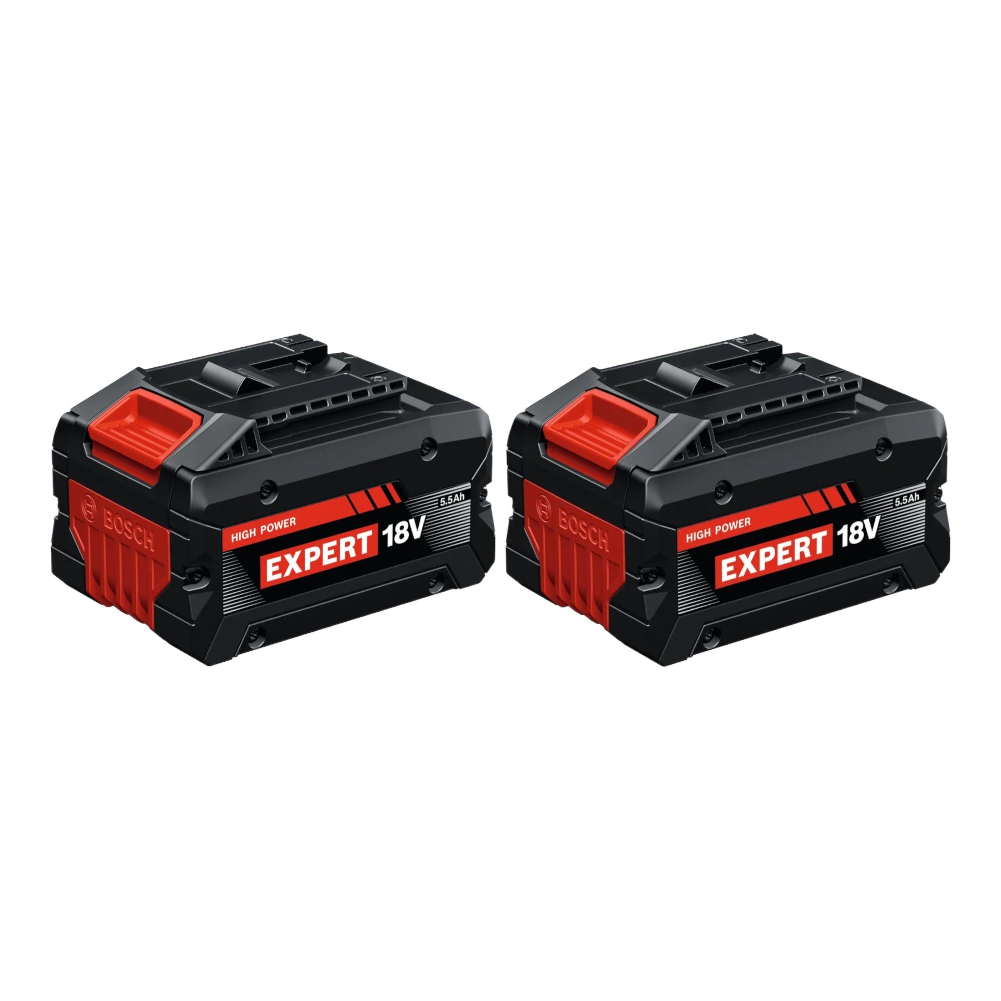 Bosch 2x EXBA 18V 55 EXPERT Akku 18 V 5 5 Ah Li Ion AMPShare 2x 1600A036Z6  0 - toolbrothers