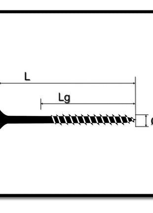 SPAX Universalschraube 6,0 x 100 mm 100 Stk. TORX T-STAR plus T30 WIROX Senkkopf Teilgewinde 4Cut-Spitze 0191010601005 - Toolbrothers