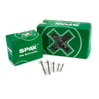 SPAX Universalschraube 6,0 x 100 mm 100 Stk. TORX T-STAR plus T30 WIROX Senkkopf Teilgewinde 4Cut-Spitze 0191010601005 - Toolbrothers