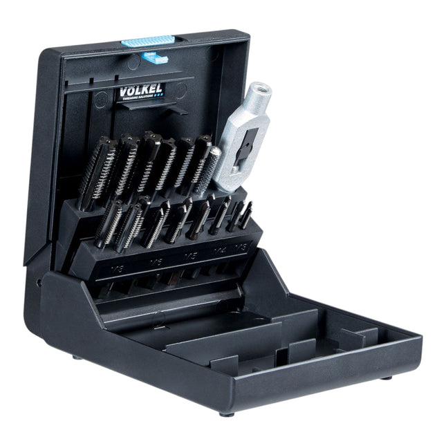 V LKEL Handgewindebohrer Satz 22 tlg M3 M12 HSS E VAP DIN 352 47051  0 - toolbrothers
