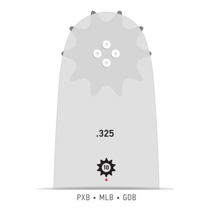 Oregon AdvanceCut Schwert 33 cm 1 3 mm 325 130MLBK095 Fuehrungsschiene fuer Kettensaege 2 - toolbrothers