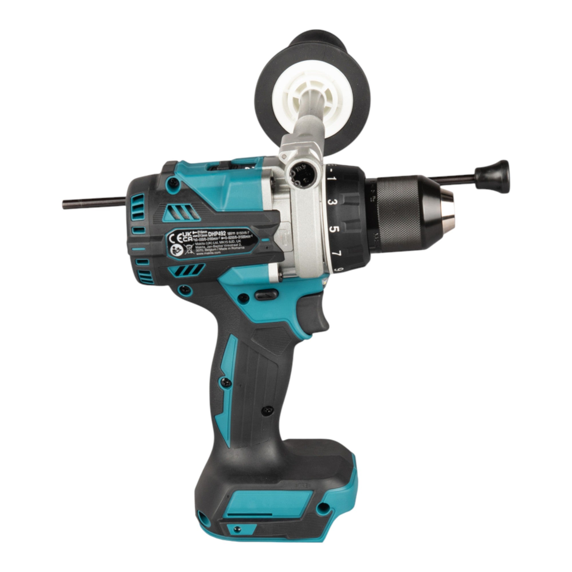 Makita DHP 492 RF Akku Schlagbohrschrauber 18 V 141 Nm Brushless 2x Akku 3 0 Ah Ladegeraet 4 - toolbrothers