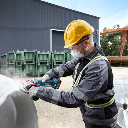 Bosch GWS 18V 11 Professional Akku Winkelschleifer 18 V 125 mm 2x Akku 5 0 Ah Ladegeraet 4 - toolbrothers