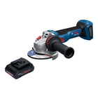 Bosch GWS 18V 11 Professional Akku Winkelschleifer 18 V 125 mm 1x ProCORE Akku 4 0 Ah ohne Ladegeraet 0 - toolbrothers