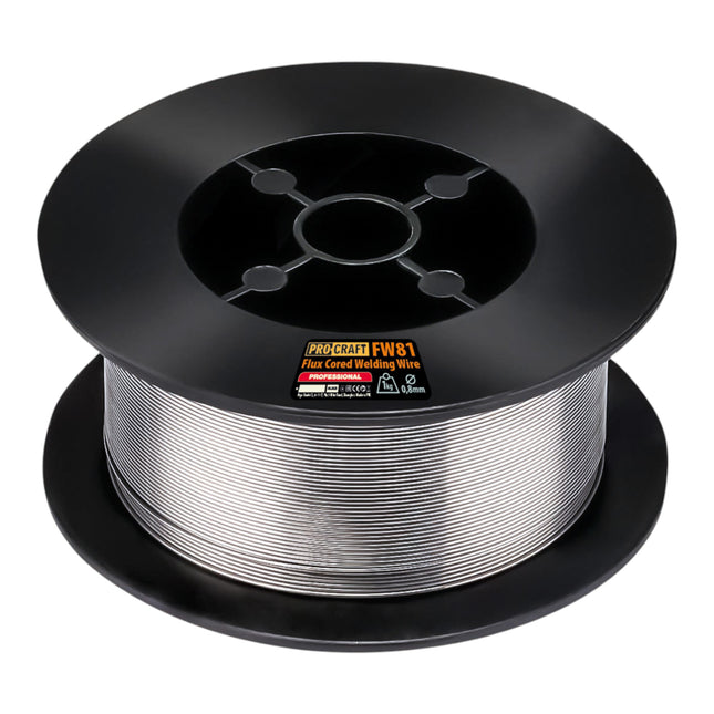 Procraft FW81 Fuelldraht Schweissdraht FLUX 0 8 mm 1 0 kg 0 - toolbrothers