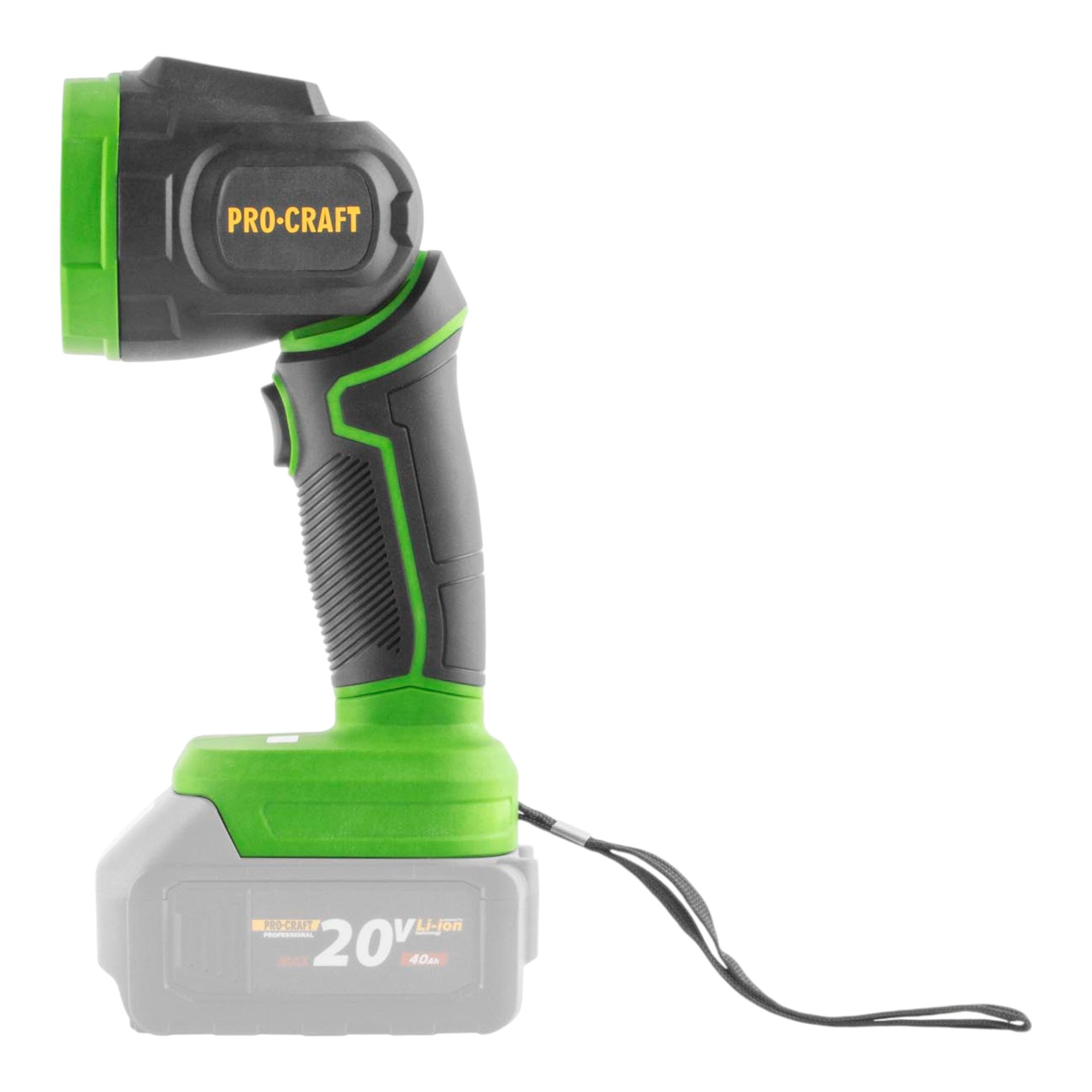 Procraft LL18bb Akku LED Strahler 20 V 300 lm 1x Akku 2 0 Ah Ladegeraet 2 - toolbrothers