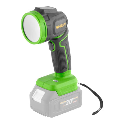 Procraft LL18bb Akku LED Strahler 20 V 300 lm 2x Akku 4 0 Ah Ladegeraet 1 - toolbrothers