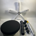 bimos Drehhocker 9000454492 Rollen Sitzhoehenverstellung 450 650 mm Stoff Neuwertig 1 - toolbrothers