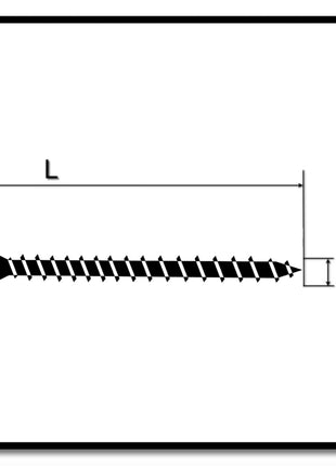 HECO UNIX-top Dielenschraube 3,5 x 60 mm 1000 Stk. Torx T-10 Linsensenkkopf Vollgewinde verzinkt A2K ( 2x 46501 ) - Toolbrothers