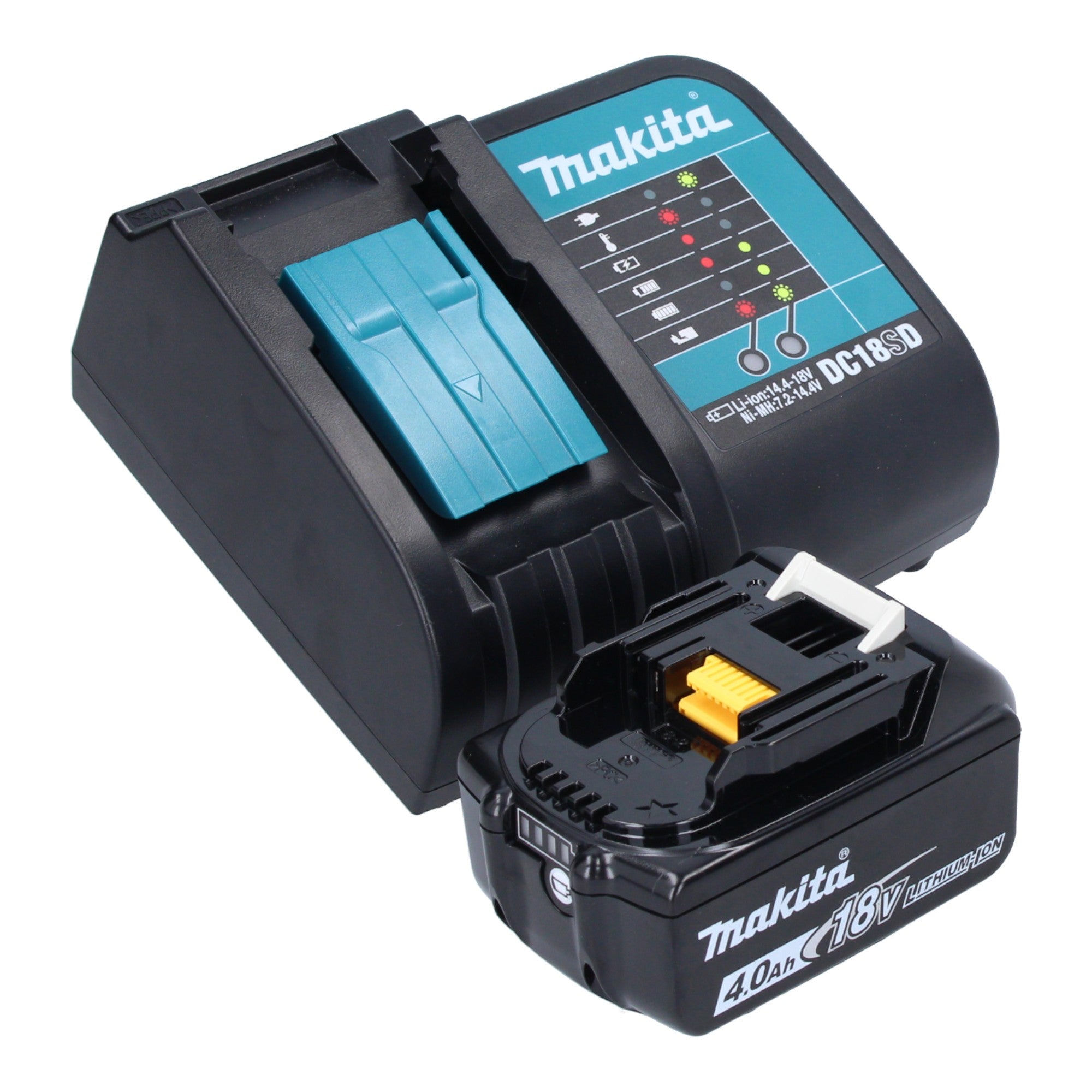Makita DCL 286 FSM Akku Staubsauger 18 V 0 25 l Brushless 1x Akku 4 0 Ah Ladegeraet 2 - toolbrothers