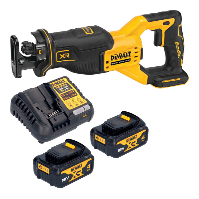 DeWalt DCS 382 M2 Akku Reciprosaege Saebelsaege 18 V Brushless 2x Akku 4 0 Ah Ladegeraet 0 - toolbrothers