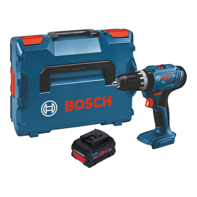 Bosch GSB 18V 25 Professional Akku Schlagbohrschrauber 18 V 56 Nm 1x ProCORE Akku 8 0 Ah L Boxx ohne Ladegeraet 0 - toolbrothers