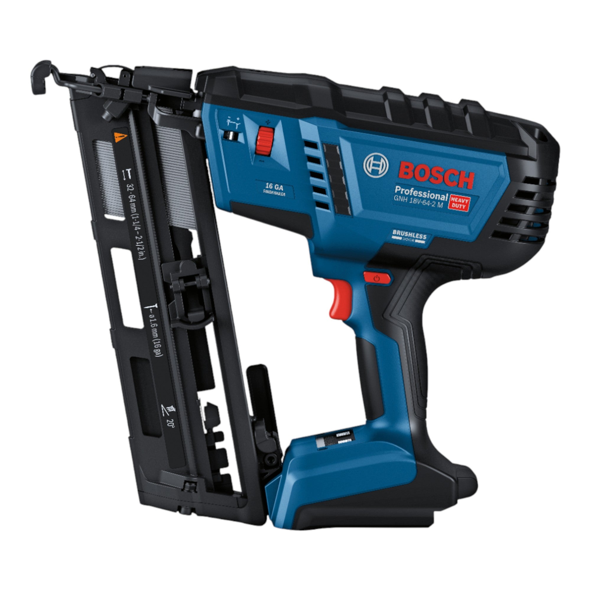 Bosch GNH 18V 64 2 M Professional Akku Holznagler 18 V 1 6 x 32 64 mm 1x Akku 5 0 Ah Ladegeraet 3 - toolbrothers