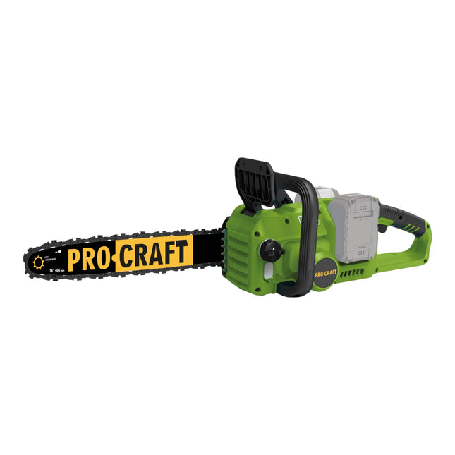 Procraft PCA42 2 Akku Kettensaege 40 V 2x 20 V 406 mm Brushless Solo ohne Akku ohne Ladegeraet 0 - toolbrothers