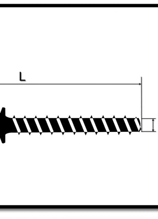 HECO MULTI-MONTI-plus SS Betonschraube 7,5 x 80 mm 150 Stk. SW 10 Sechskantkopf verzinkt A2K ( 3x 48397 ) - Toolbrothers