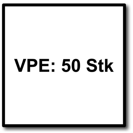 HECO MULTI-MONTI-plus SS Betonschraube 10 x 70 mm 50 Stk. SW 13 Sechskantkopf verzinkt A2K ( 2x 48401 ) - Toolbrothers