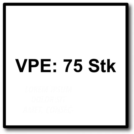 HECO MULTI-MONTI-plus SS Betonschraube 12 x 100 mm 75 Stk. SW 15 Sechskantkopf verzinkt A2K ( 3x 48411 ) - Toolbrothers