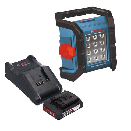 Bosch GLI 18V 1200 C Professional Akku Baustrahler 18 V 1200 lm 1x Akku 2 0 Ah Ladegeraet 0 - toolbrothers