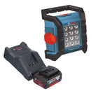 Bosch GLI 18V 1200 C Professional Akku Baustrahler 18 V 1200 lm 1x Akku 4 0 Ah Ladegeraet 0 - toolbrothers