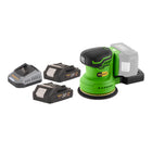 Procraft PX20BLbb Akku Exzenterschleifer 20 V 125 mm Brushless 2x Akku 2 0 Ah Ladegeraet 0 - toolbrothers