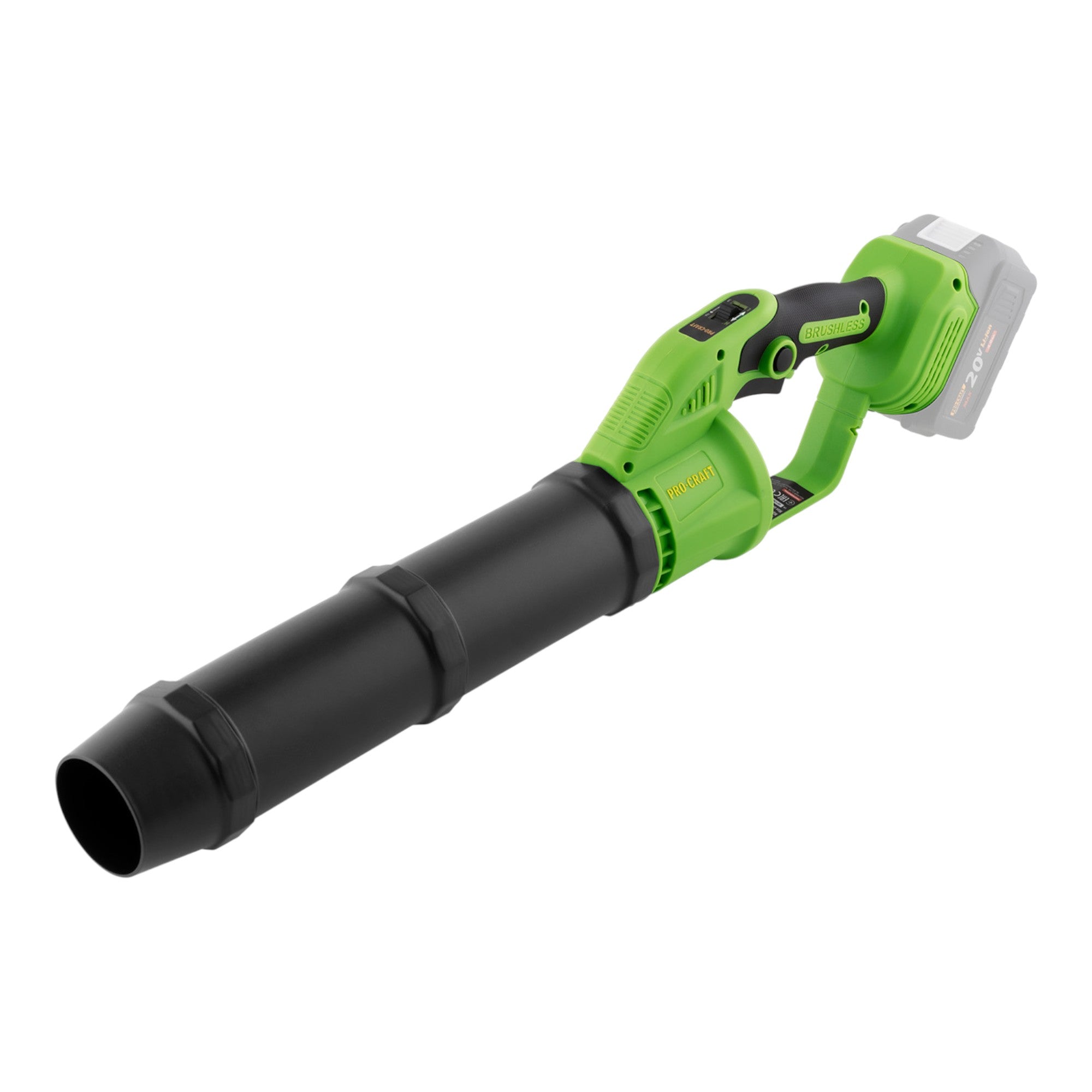 Procraft PB24bb Akku Laubblaeser 20 V Brushless 2x Akku 4 0 Ah Ladegeraet 1 - toolbrothers