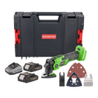 Procraft PMT22bb Akku Multifunktionswerkzeug 20 V Brushless 2x Akku 2 0 Ah Ladegeraet RHINO Toolcase 0 - toolbrothers