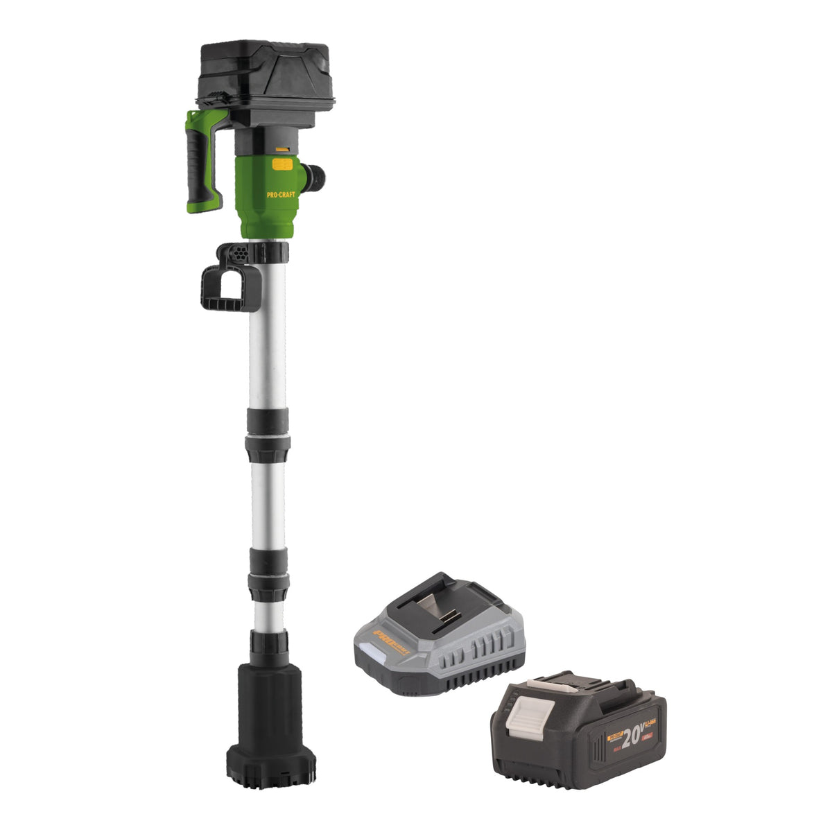 Pompa sommersa a batteria Procraft CPN20bb 20 V 2725 l/h + 1x batteria 4,0 Ah + caricabatteria