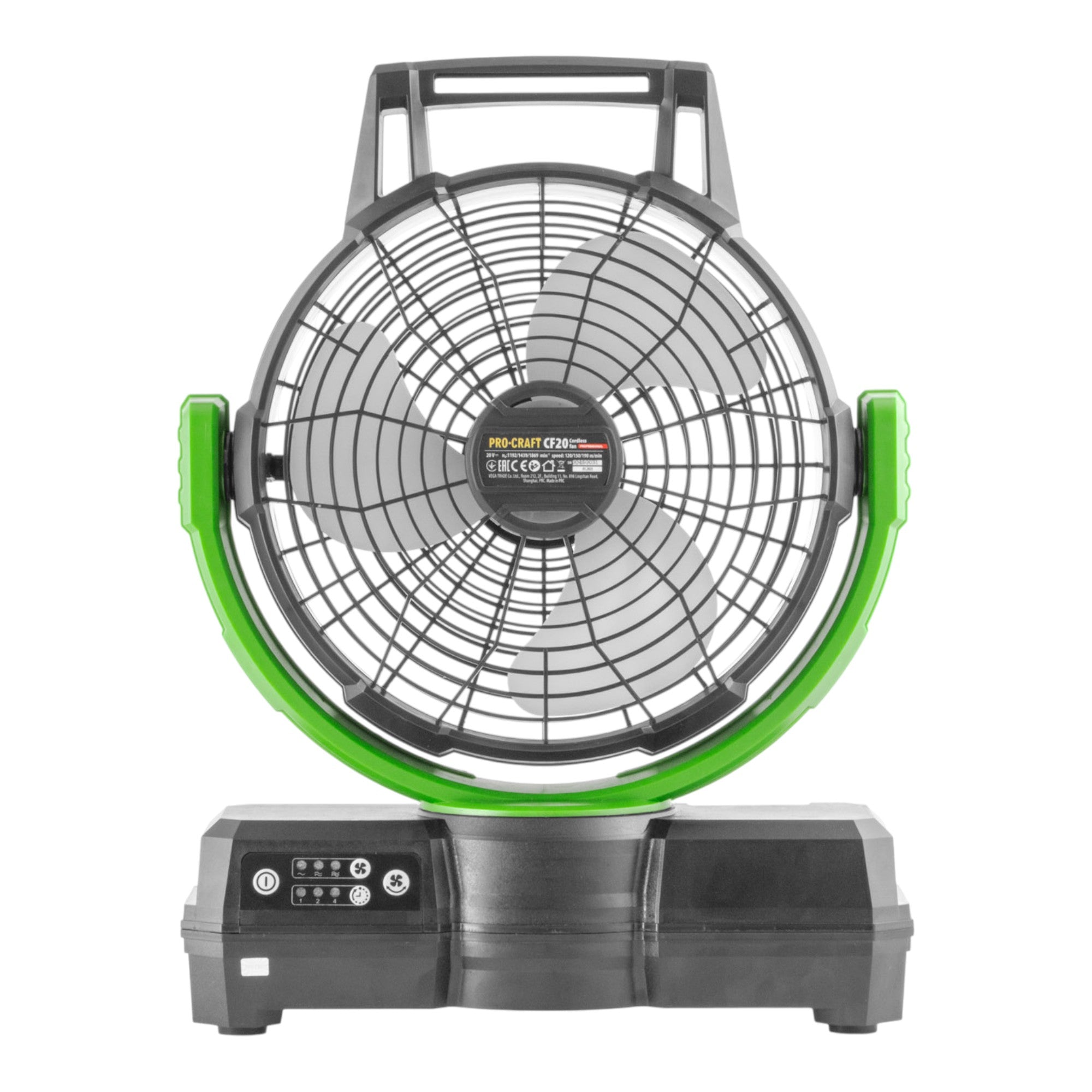 Procraft CF20bb Akku Ventilator 20 V 235 mm Solo ohne Akku ohne Ladegeraet 2 - toolbrothers