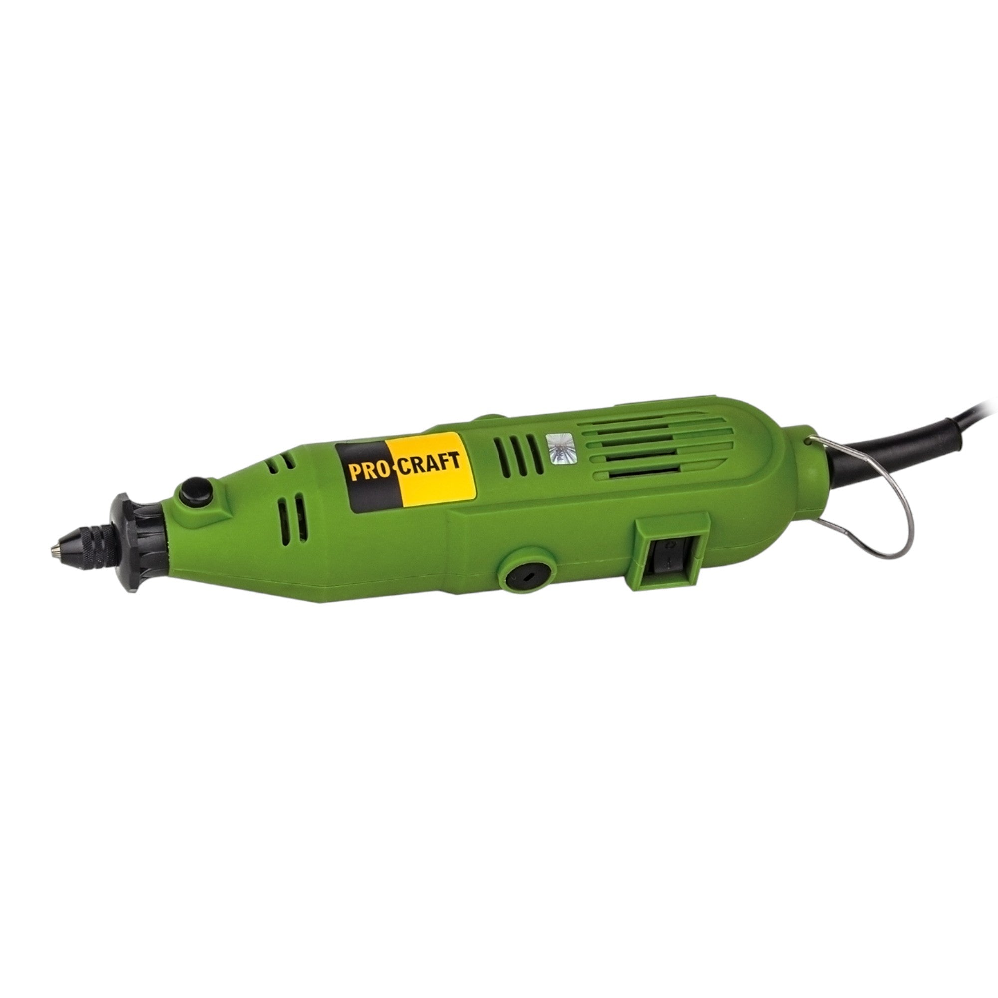 Procraft PG400 Geradschleifer 130 Watt 3 2 mm Zubehoer Set Koffer 0 - toolbrothers