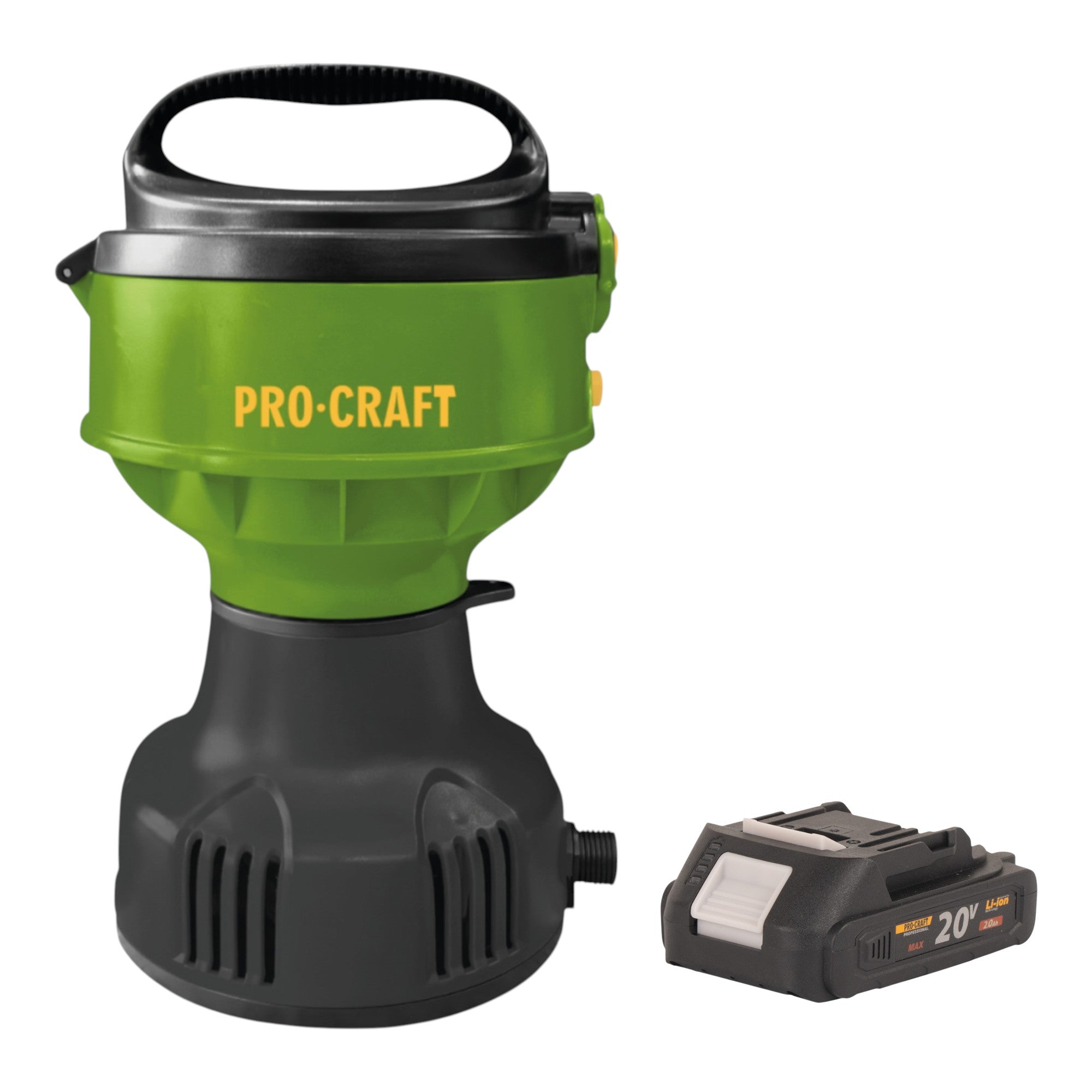Procraft CPN22bb Akku Schwimmpumpe 20 V 3200 l h 1x Akku 2 0 Ah ohne Ladegeraet 0 - toolbrothers