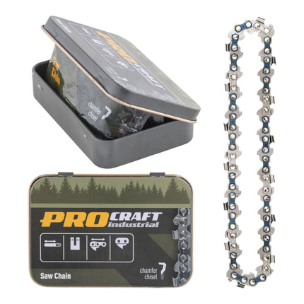 Procraft Industrial P 1 4 37 Saegekette 6 150 mm 1 4 1 1 mm 37 TG in Metallbox fuer Kettensaege  0 - toolbrothers