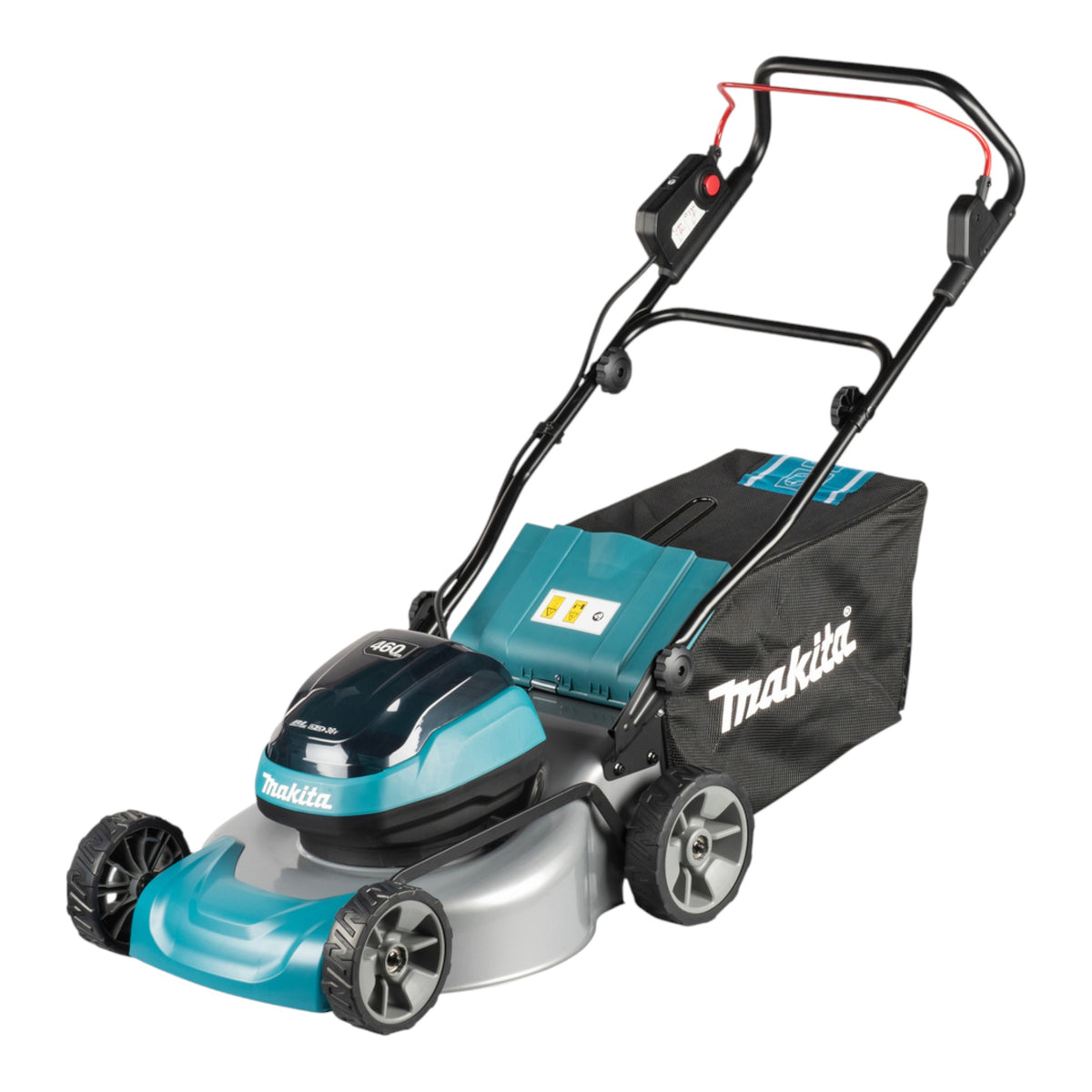 Tosaerba a batteria Makita DLM 466 Z 36 V (2x 18 V) 46 cm Brushless Solo - senza batteria, senza caricabatteria