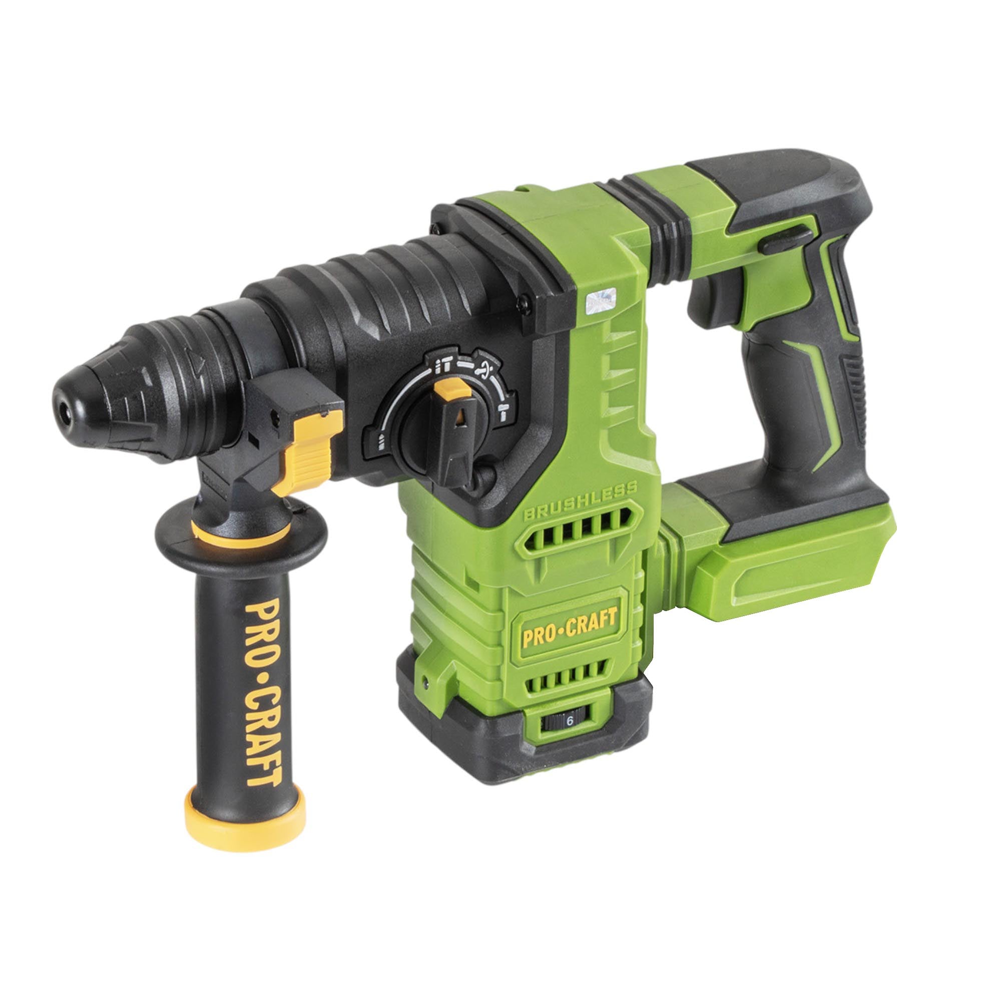Procraft PHA30 bb c Akku Bohrhammer 20 V 2 8 J SDS plus Brushless 2x Akku 4 0 Ah Ladegeraet Koffer 1 - toolbrothers